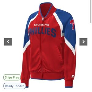 Phillies Starter - full zip track jacket ♥️⚾️
